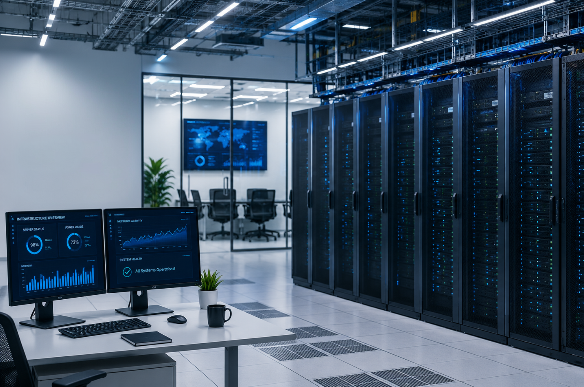 Data Center Infrastructure That Keeps Business Connected